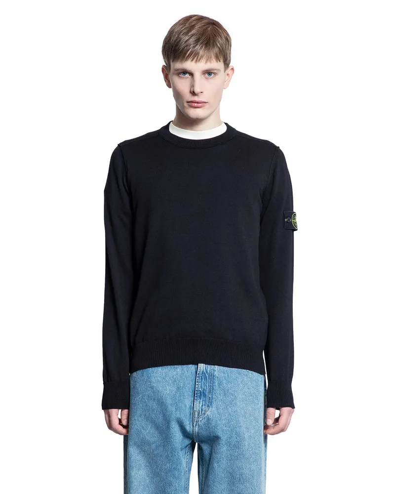 Stone Island s00b2 Sweater Black