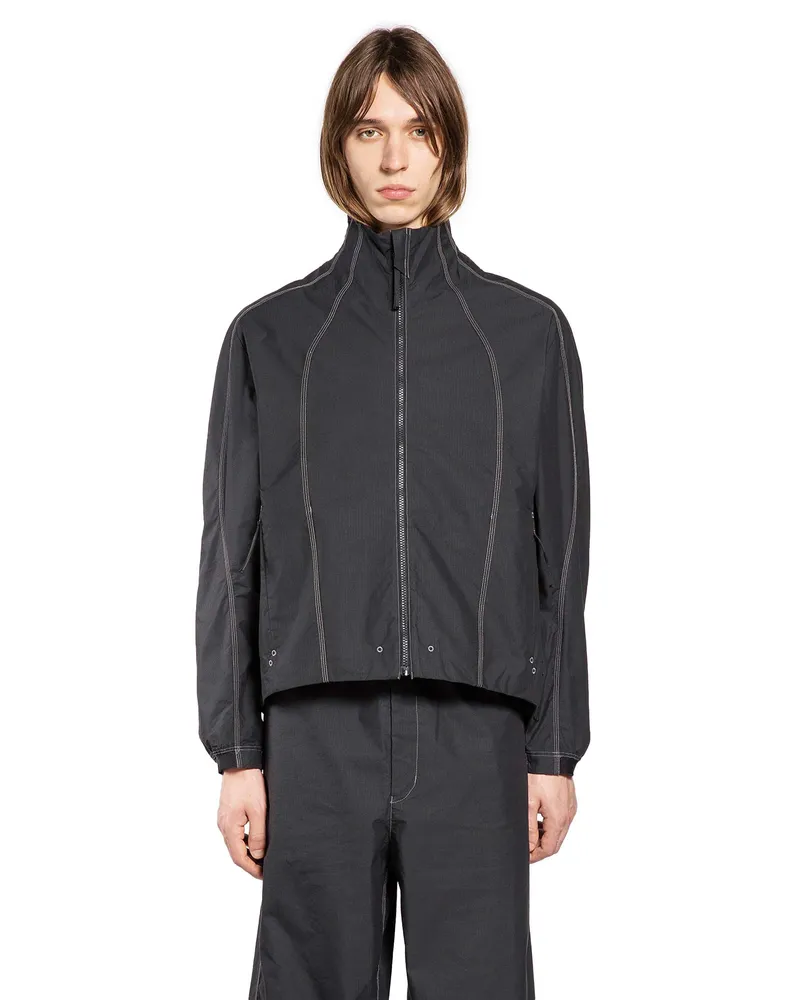 Goldwin 0 Parachute Seam Rip-Stop Jacket Black