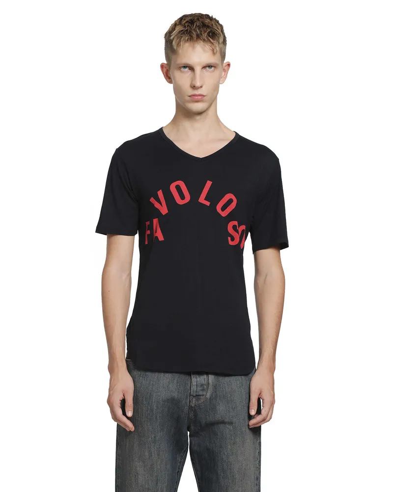 Fendi Favoloso Print Jersey T-Shirt Black
