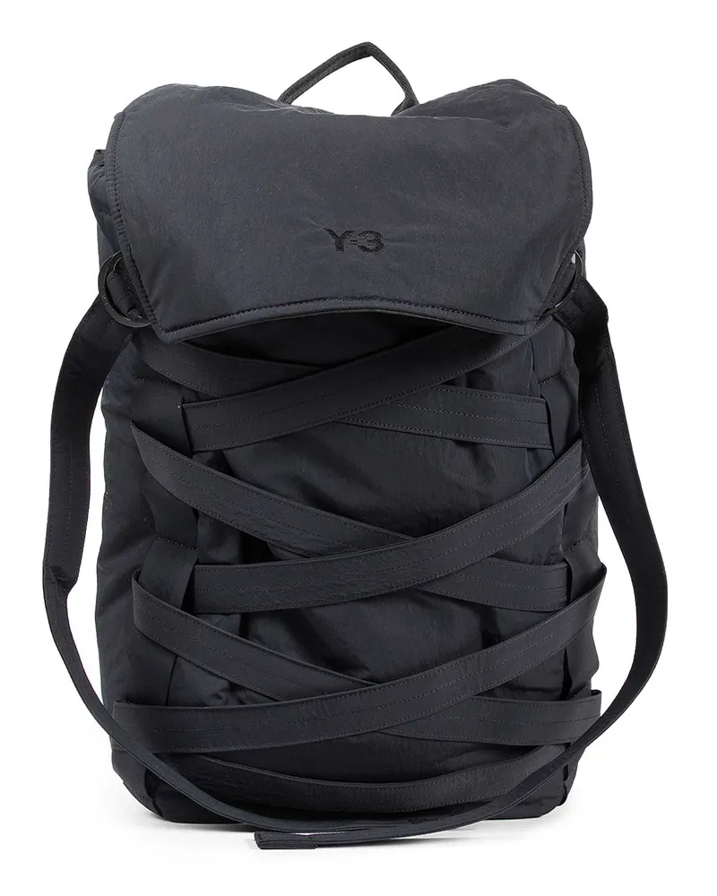 Y-3 UNISEX BLUE BACKPACKS & TRAVEL BAGS 