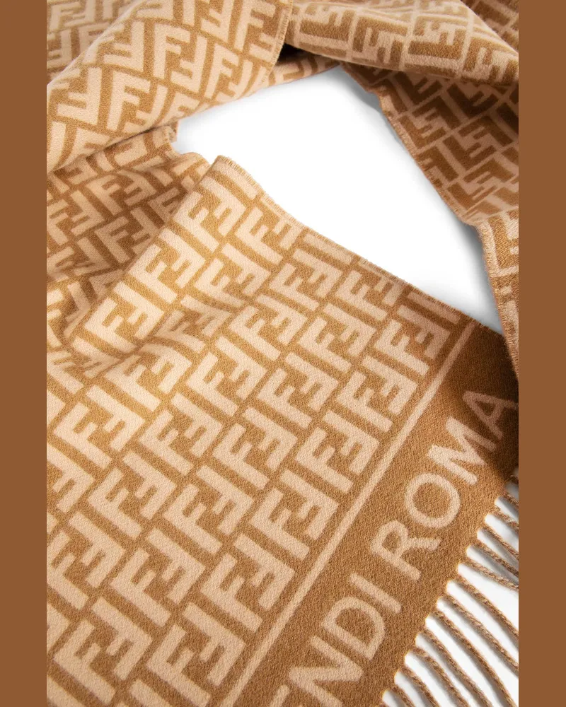 Fendi WOMAN BEIGE SCARVES Beige