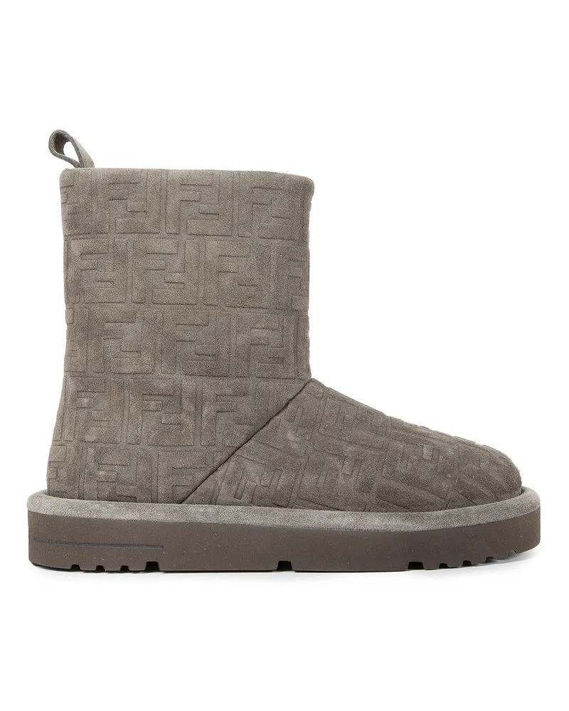 Fendi Apres Chic Boots Grey