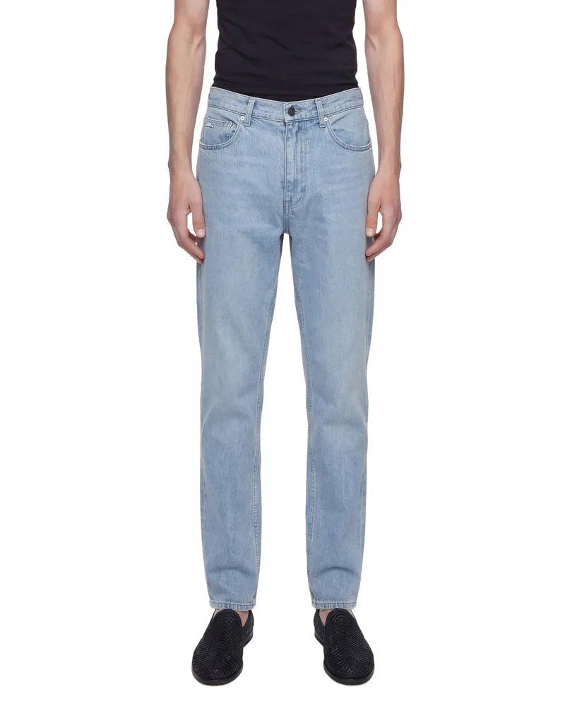 Emporio Armani J73 Lyocell Blend Denim Blue