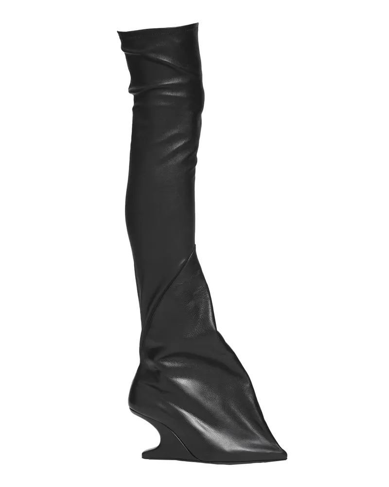 Rick Owens Tower Taco Canti 8 Black