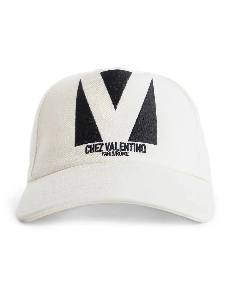 Valentino Garavani Chez  cappellino da baseball Off-white