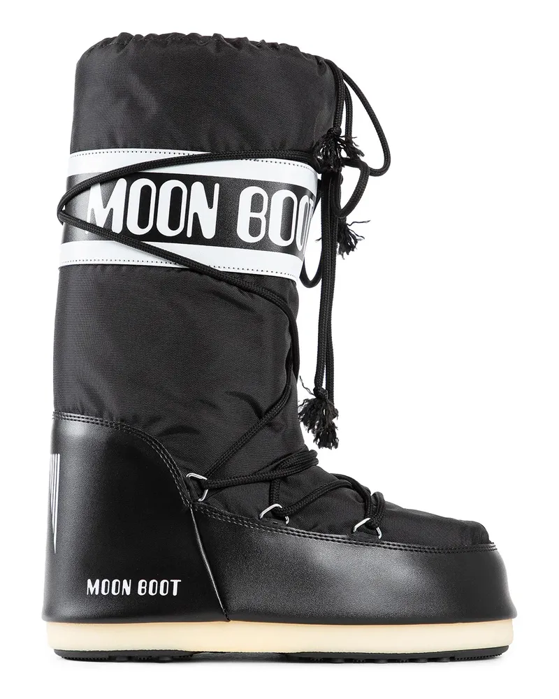 Moon Boot Icon Nylon Ski Boots Black