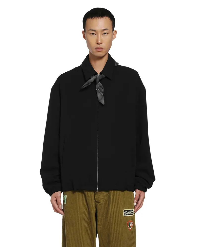 Song For The Mute Slim Coach Jacket Black
