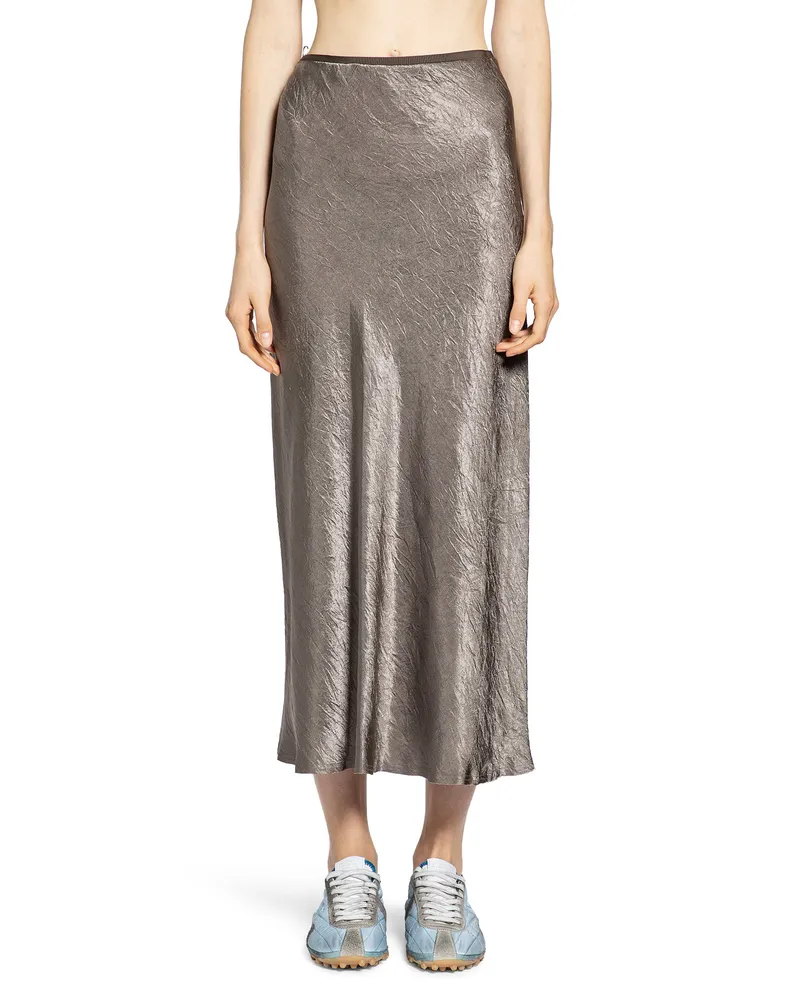 Maison Margiela WOMAN SILVER SKIRTS Silver