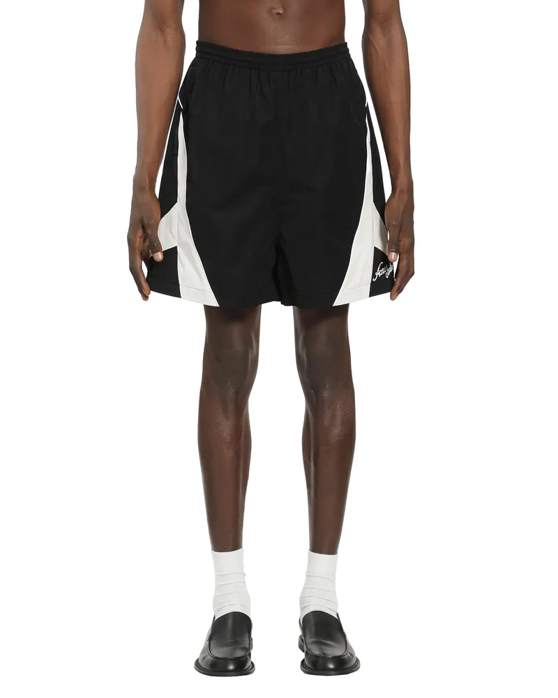 Acne Studios Casual Technical Shorts Black