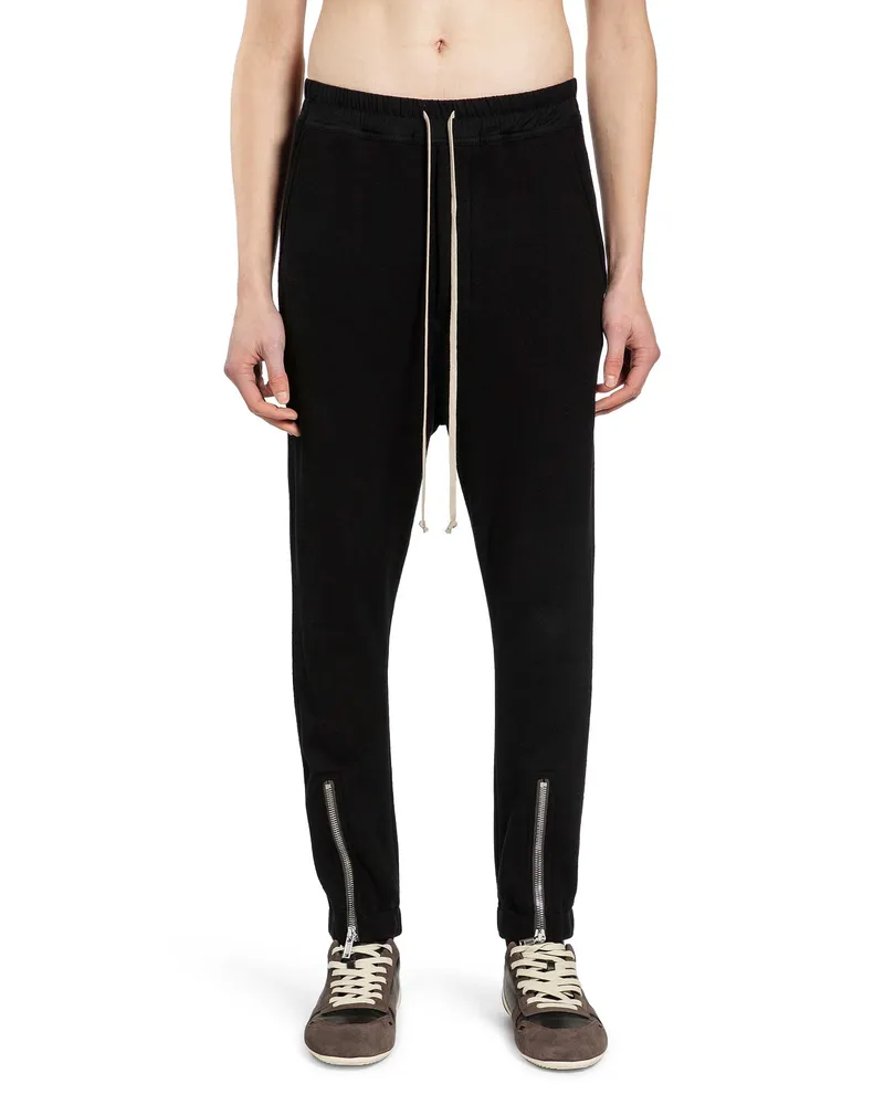 Rick Owens Temple Tectual Track Pants Black