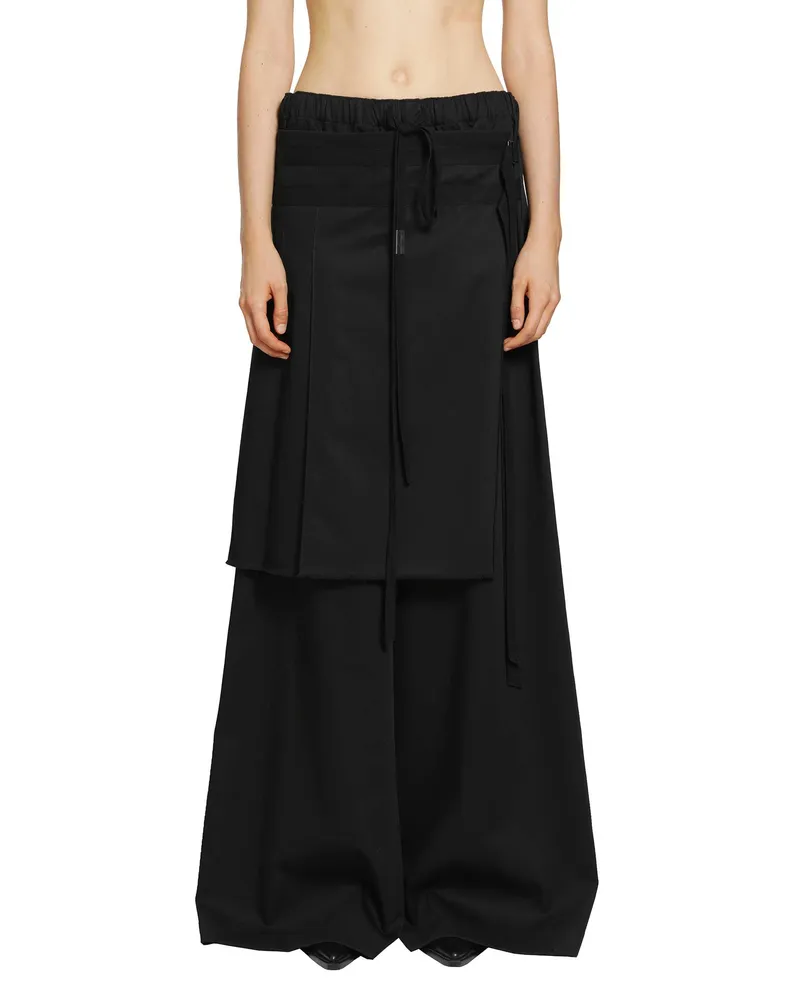 Ann Demeulemeester Marke Apron Lounge Pants Black