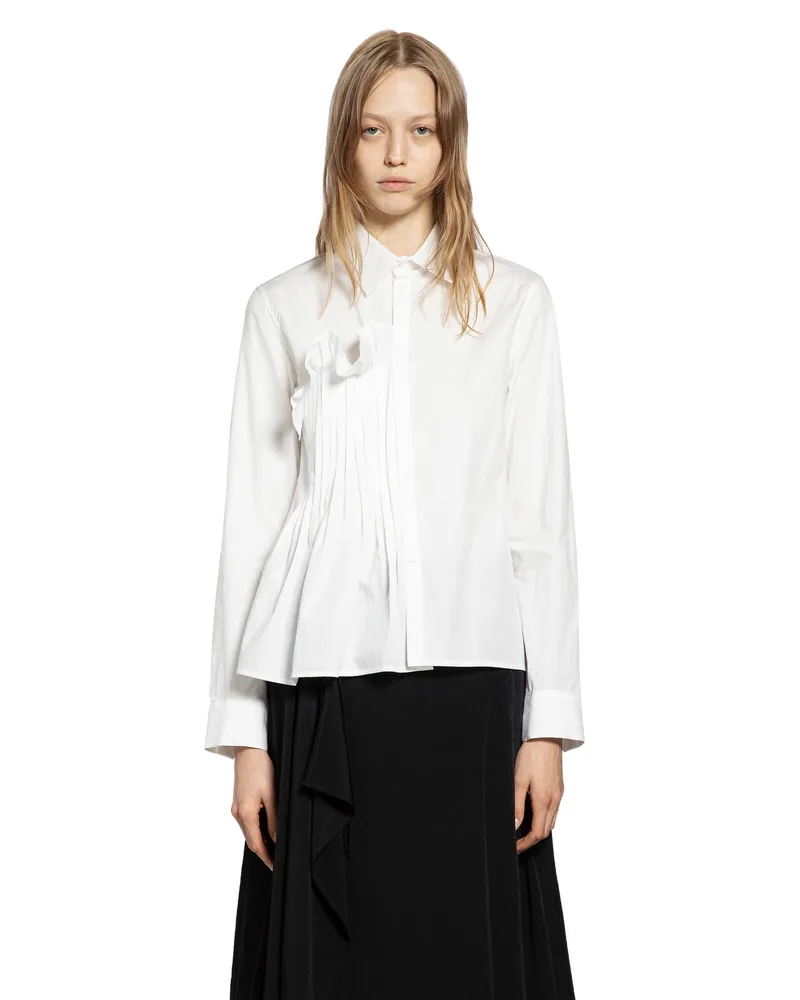 Yohji Yamamoto WOMAN WHITE SHIRTS White