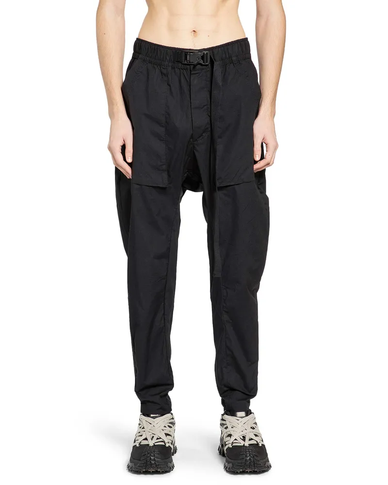 THOM KROM Milano Cotton Jersey Trousers Black