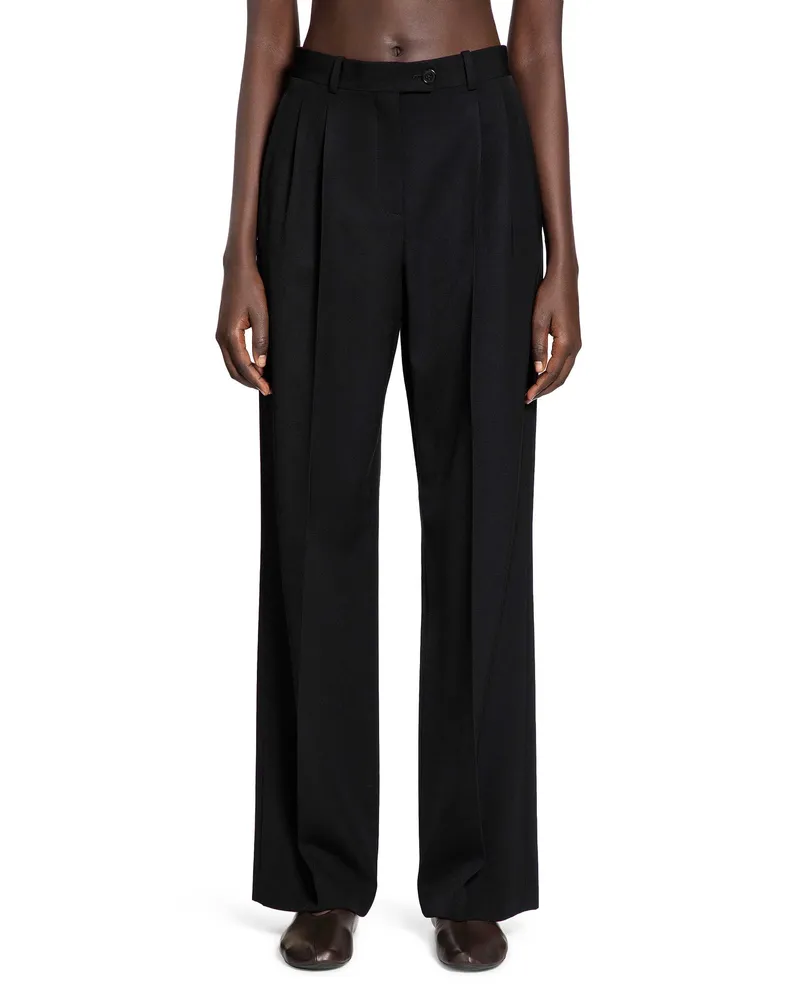 The Row Virgil Pants in Wool Black