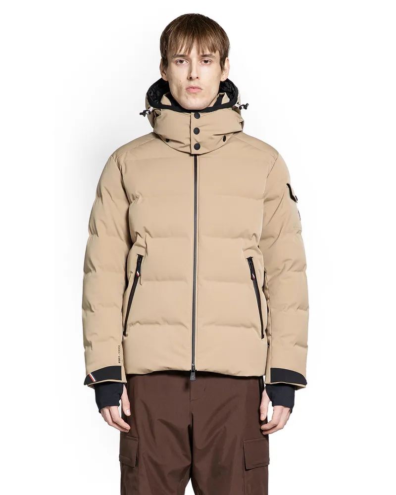 Moncler Montgetech Short Down Jacket Beige
