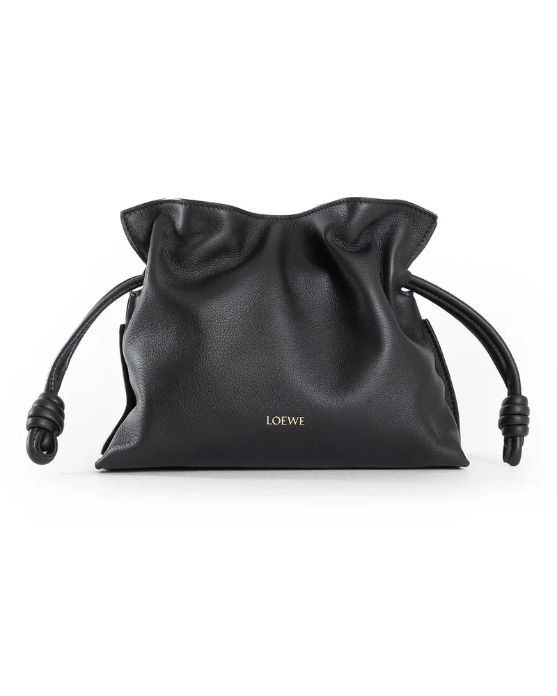 Loewe Mini Flamenco Clutch in Nappa Calfskin Black