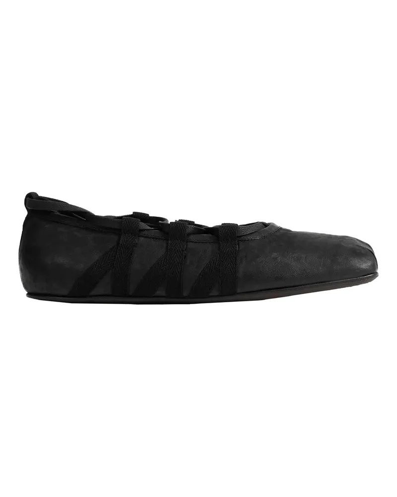 Ann Demeulemeester Fiep Soft Ballerinas Black