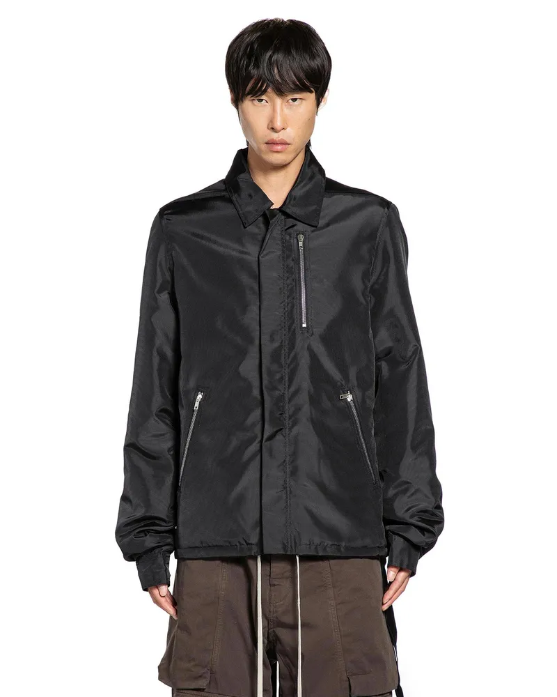 DRKSHDW by Rick Owens Zip-Front Jacket Black
