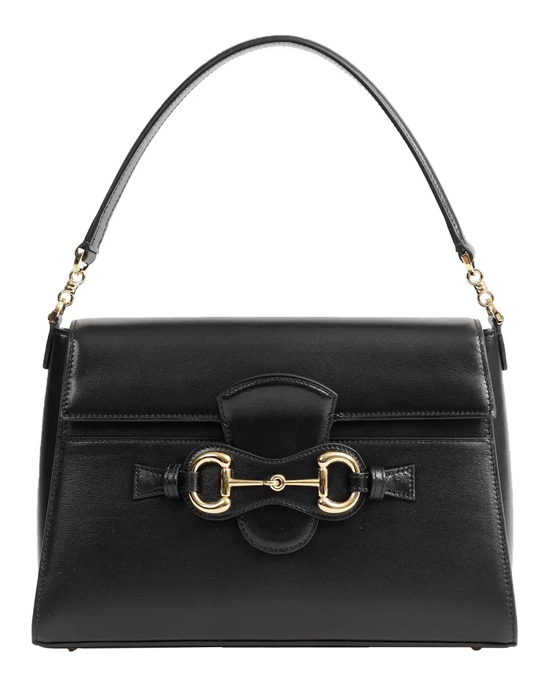 Gucci Horsebit Duomo Medium Bag Black