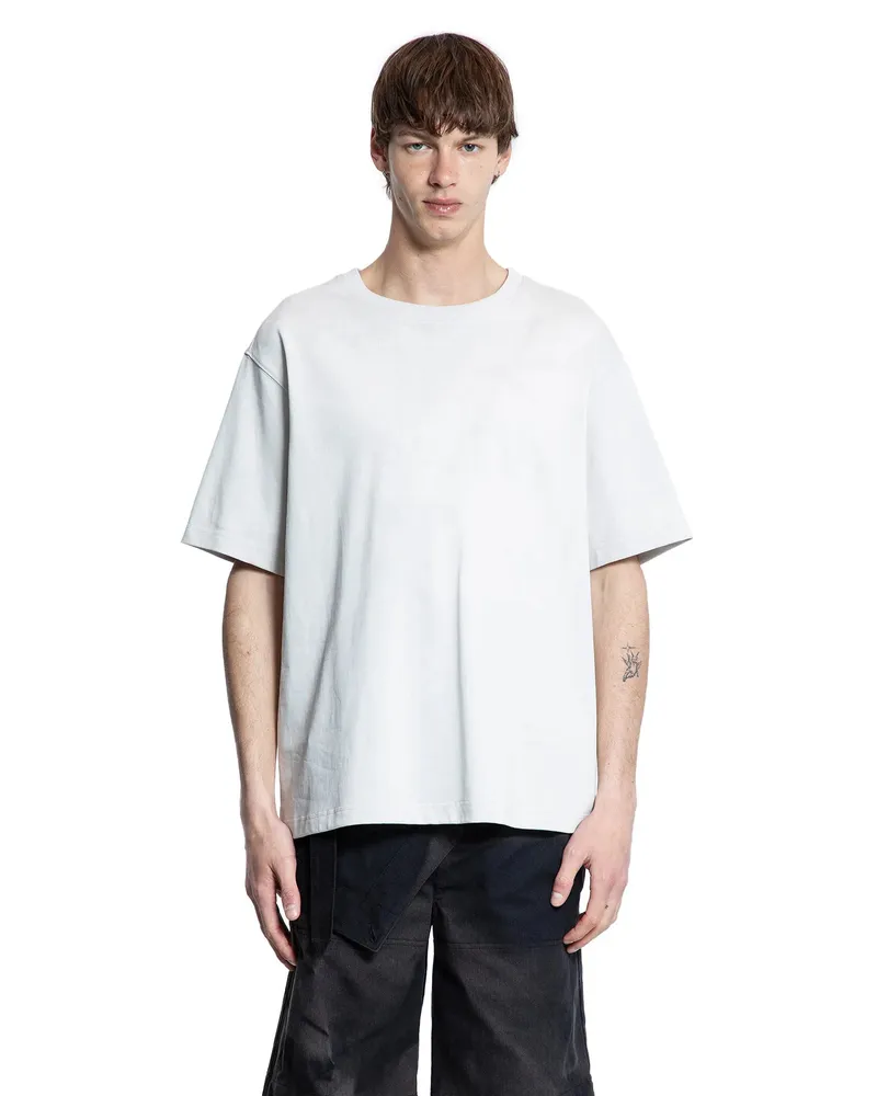 JiyongKim Sun-Bleached Pack T-Shirt Off-white