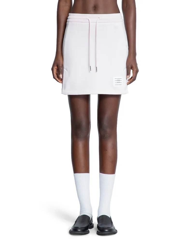 Thom Browne 4-Bar Mini Skirt Pink