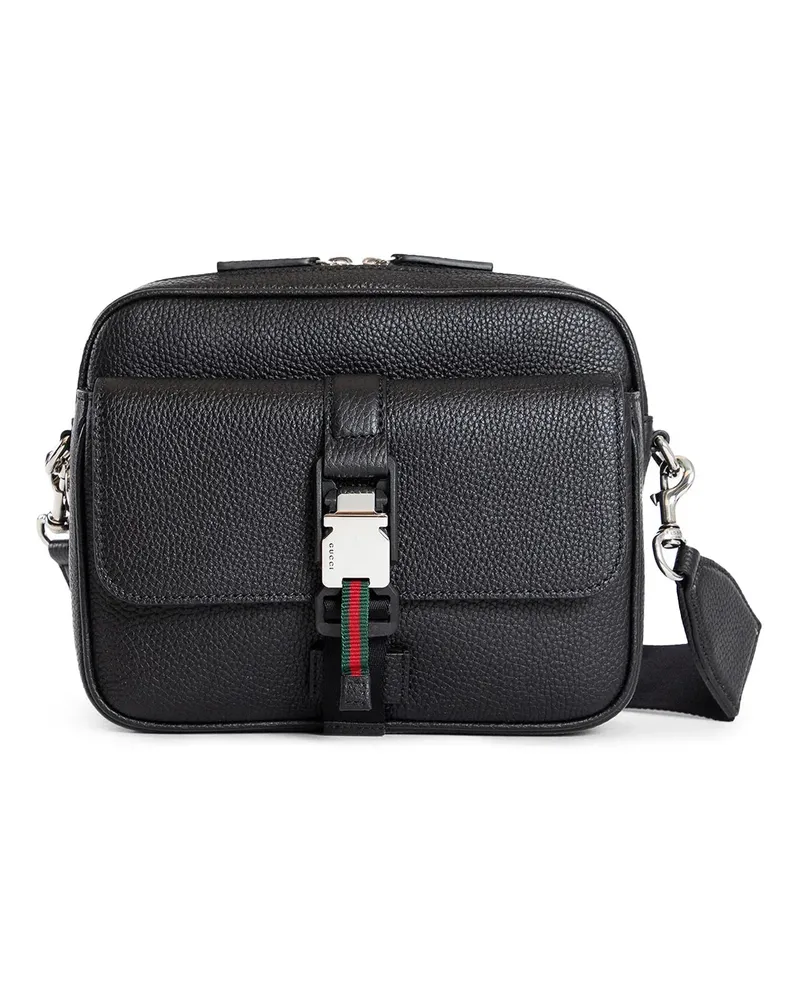 Gucci Piccola borsa a tracolla con web Black