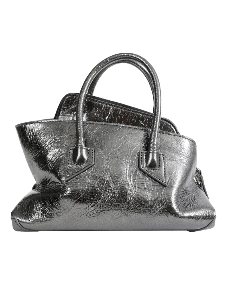 ATTICO La Passeggiata Mini Top Handle Bag Grey