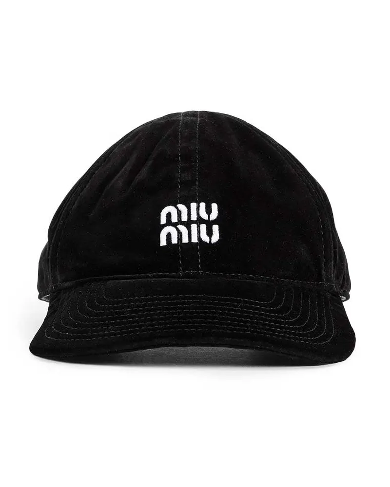 Miu Miu WOMAN BLACK HATS Black