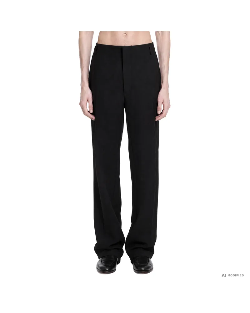 Tom Ford Dropped Waist Evening Pants Black