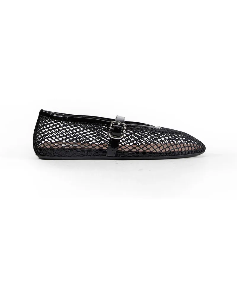 Alaïa Mesh Ballet Flats Black