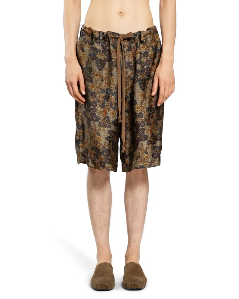 Uma Wang MAN MULTICOLOR SHORTS & SKIRTS Multicolor