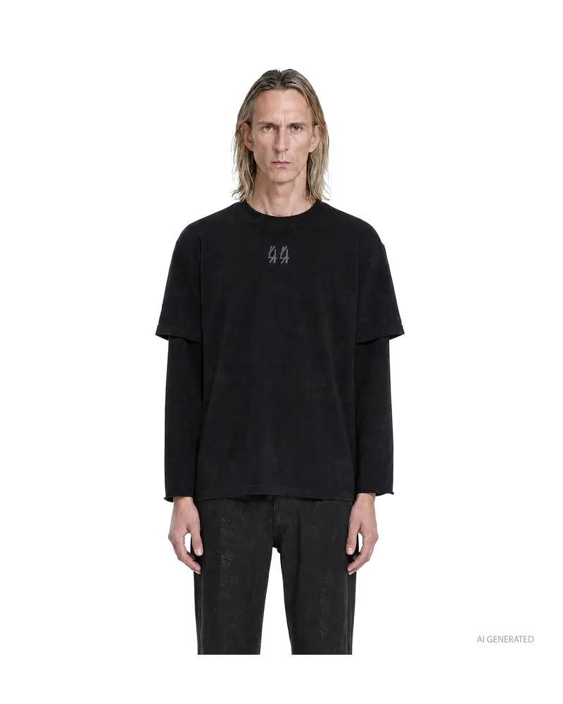44 LABEL GROUP Artisanal 44 T-Shirt Black