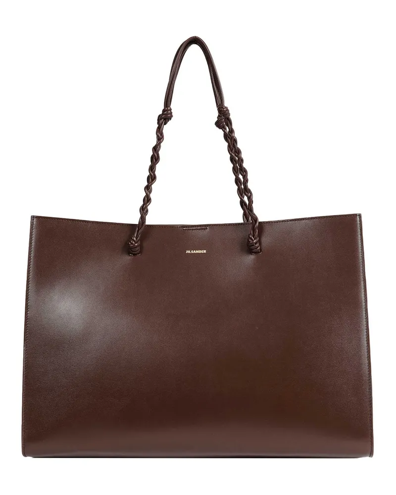 Jil Sander Tangle Tote Bag Brown