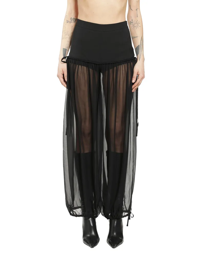 Nensi Dojaka Hybrid Harem Trousers Black