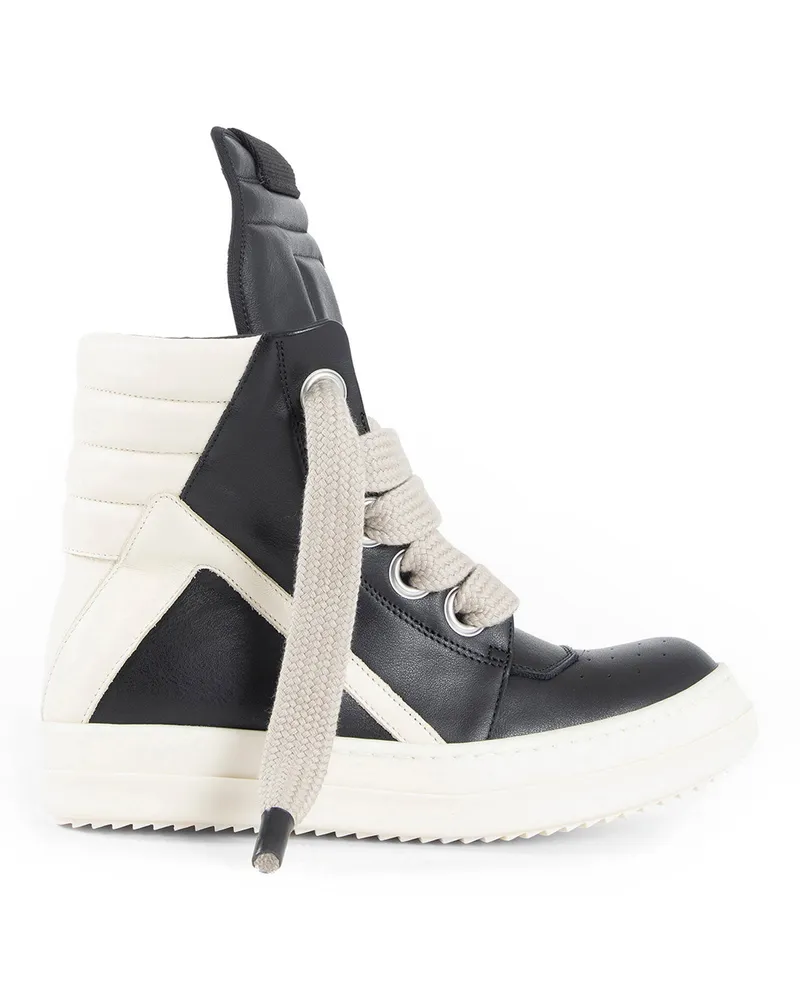 Rick Owens Concordians jumbolace geobasket Black&white