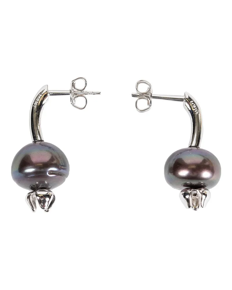 Loewe Blueberry Earrings Silver