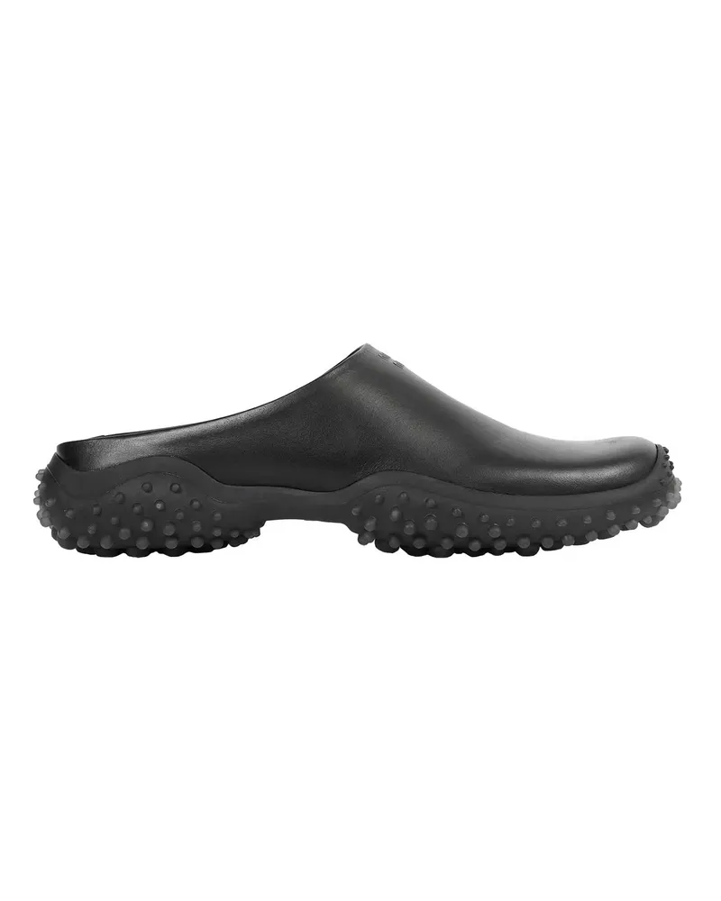 Miu Miu Leather Mules Black