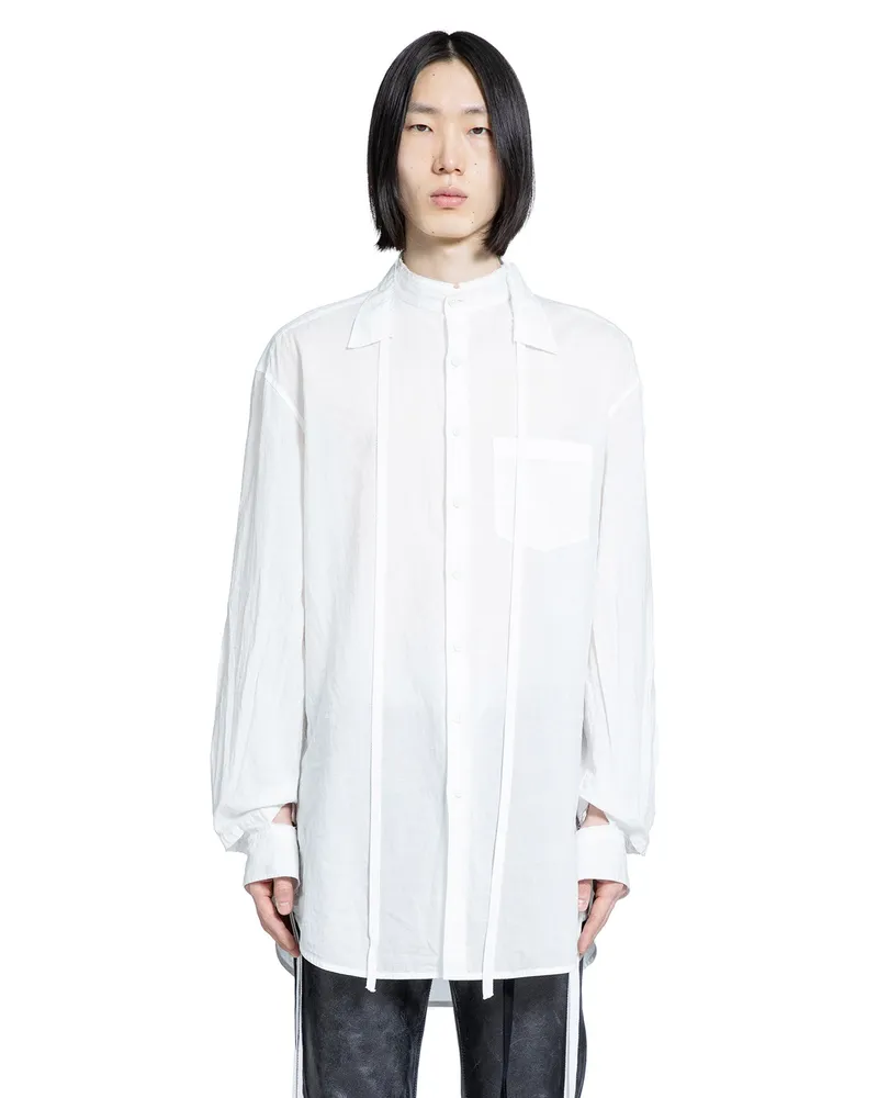 Ann Demeulemeester Wille High-Comfort Shirt White