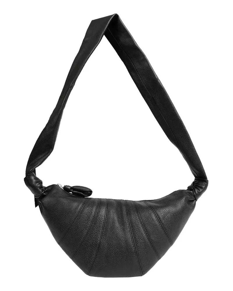 Christophe Lemaire Small Croissant Bag Black