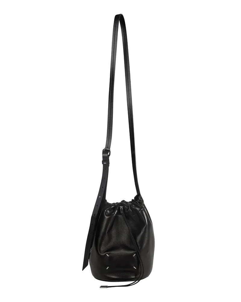 Maison Margiela Draw-String Pouch Bag Black