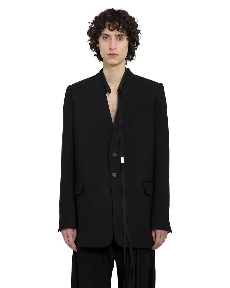 Ann Demeulemeester Alain Standard Blazer Black