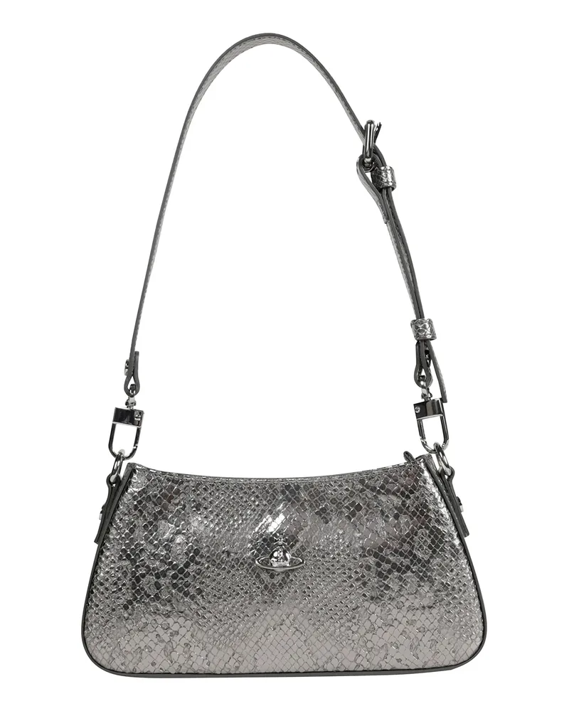 Vivienne Westwood Tasha Shoulder Phone Bag Silver