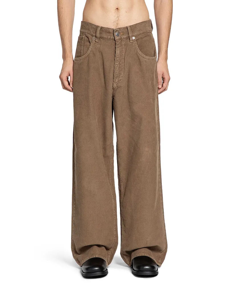 Sunflower Super Wide Corduroy Pants Brown
