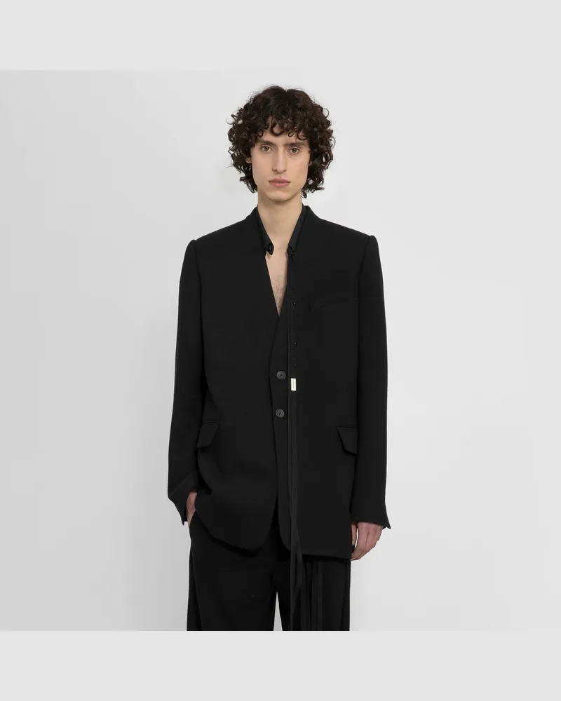 Ann Demeulemeester Alain Standard Blazer Black