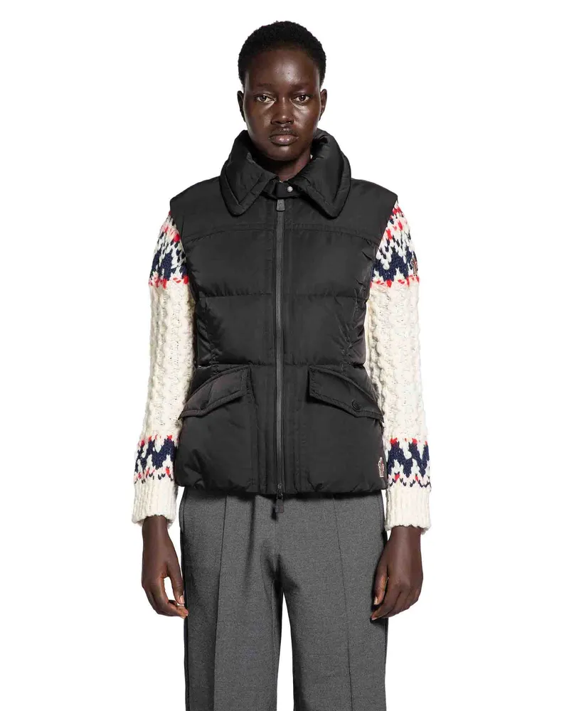 Moncler Padded Vest Black