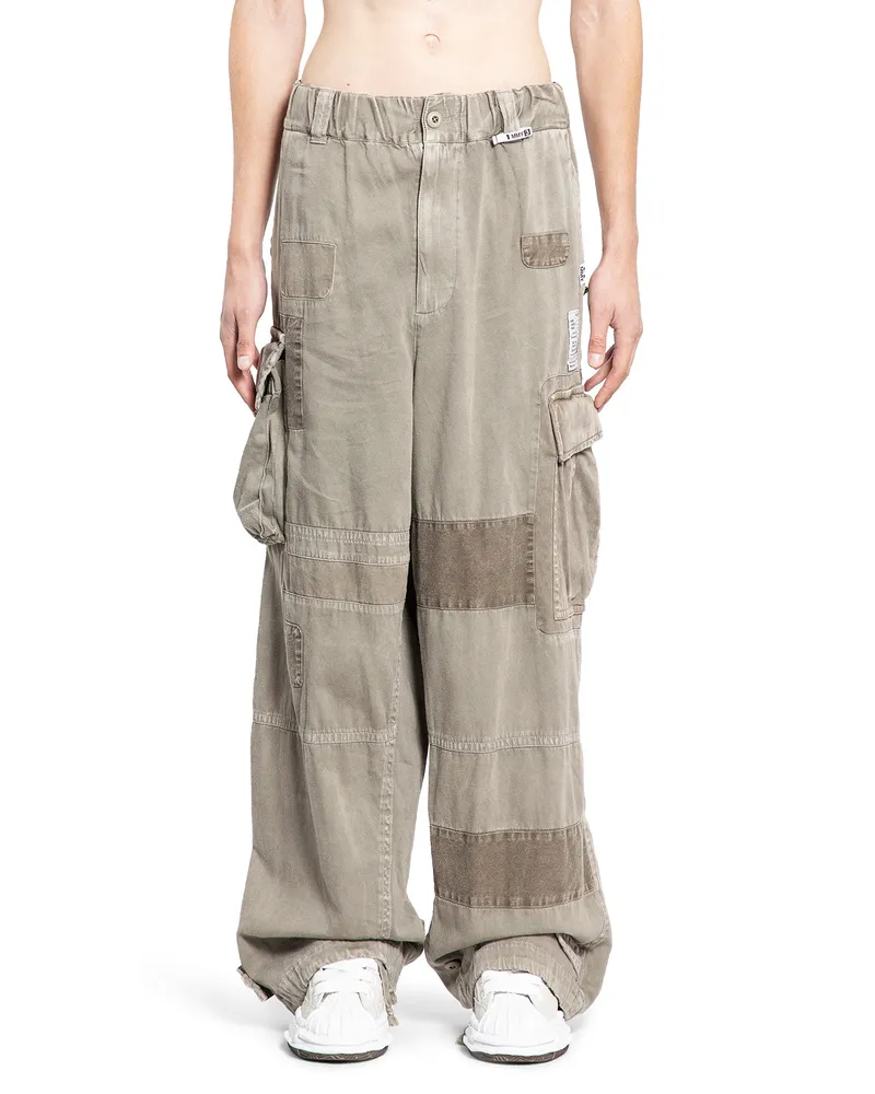 MIHARAYASUHIRO Repair Cargo Pants Grey