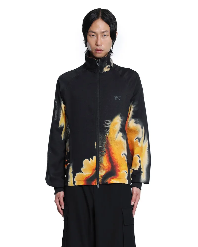 Y-3 AOP 3-Stripes Track Jacket Black