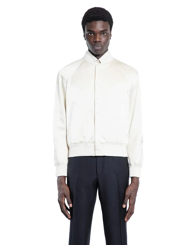 Tom Ford MAN OFF-WHITE JACKETS Off-white
