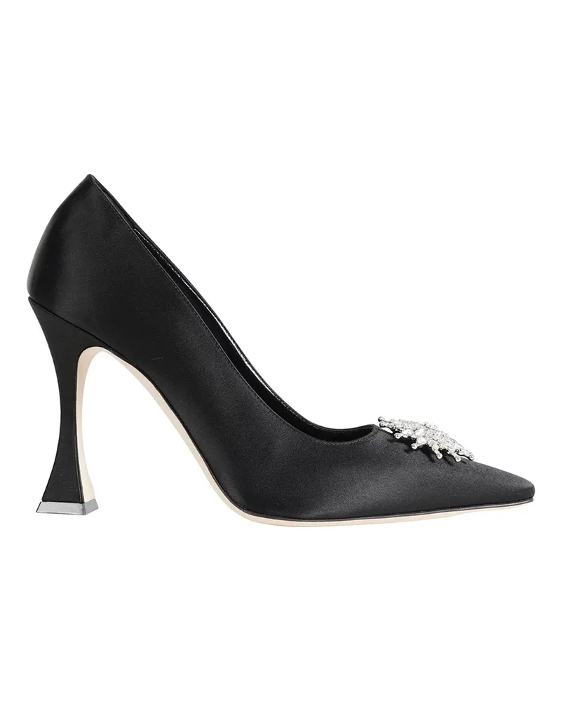 Manolo Blahnik Ronconanu Mone Rone Pumps Black