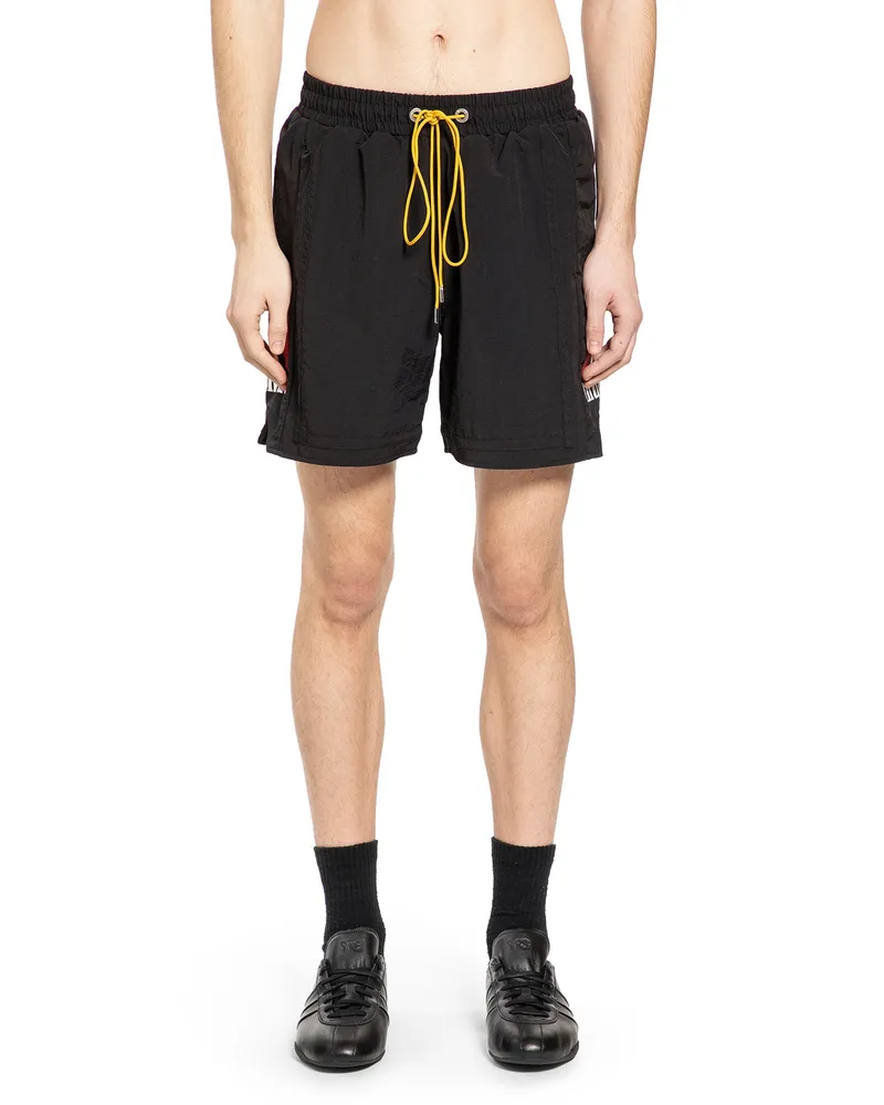RHUDE Moonlight Logo Shorts Black